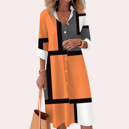 Comfy Casual Midi Dress for Women - Nocini