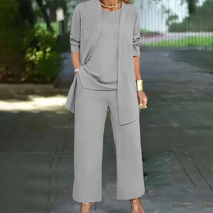 Classic Three-Piece Women's Business Suit