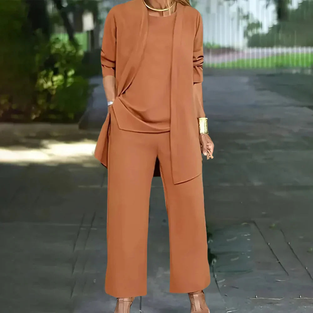 Classic Three-Piece Women's Business Suit