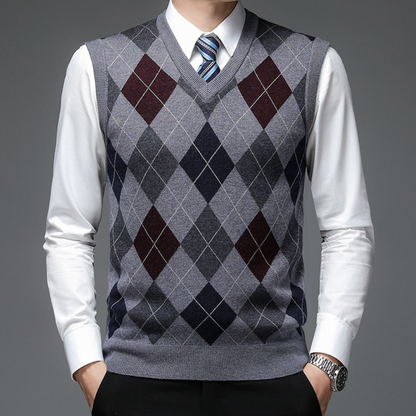 Crew Neck Tank Top Sweater