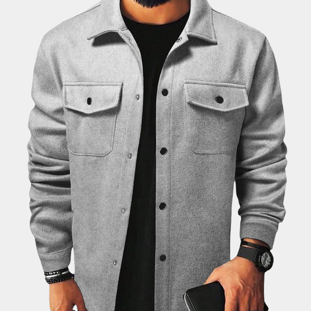 Classic Casual Button Jacket