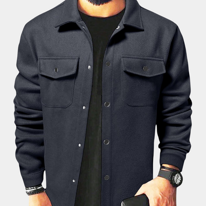 Classic Casual Button Jacket