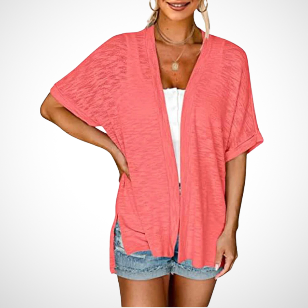 Fashionable Lightweight Short Sleeve Sweater