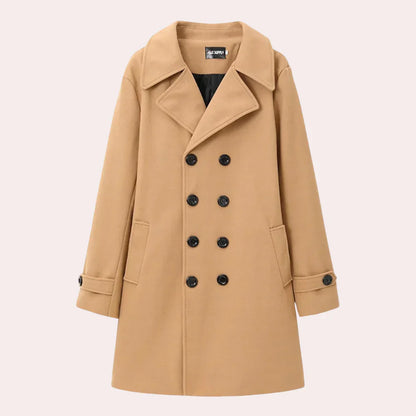 Luxury Mens Winter Overcoat for Classic Style - Olytrend