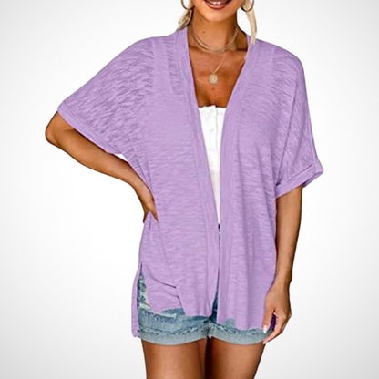 Fashionable Lightweight Short Sleeve Sweater