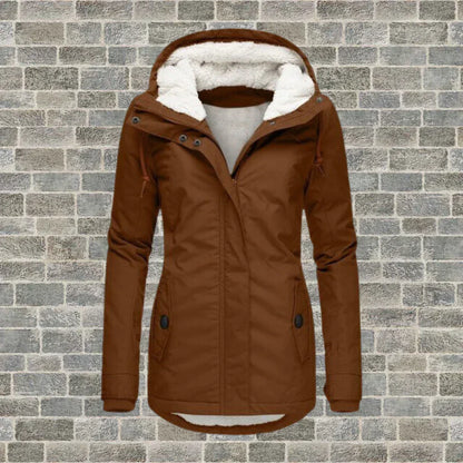Warm Hooded Snow Jacket