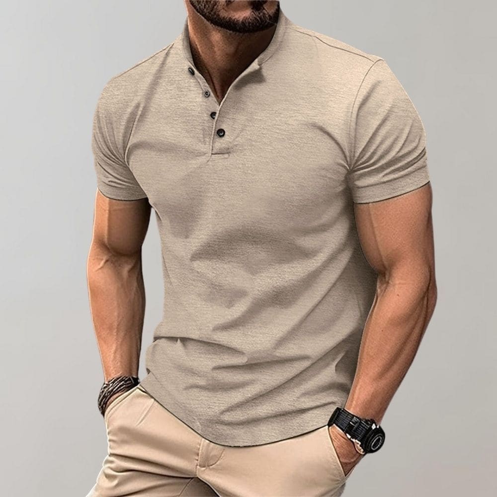 Classic Fit Short Sleeve Polo Shirt