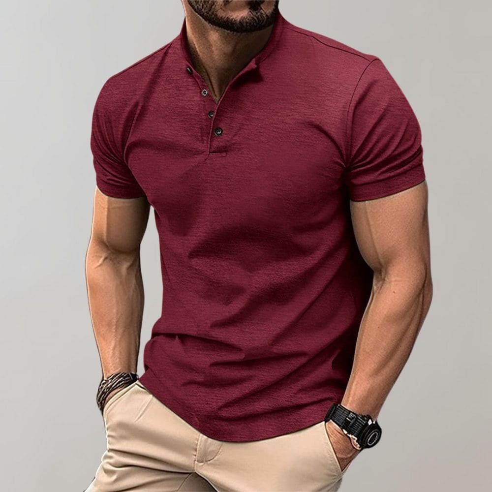 Classic Fit Short Sleeve Polo Shirt