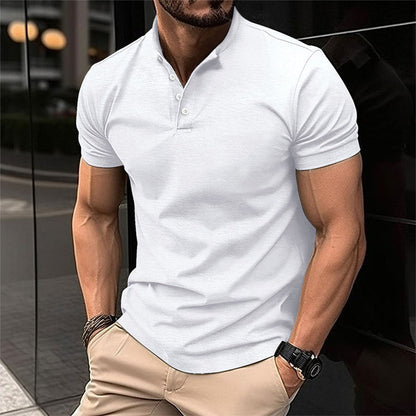 Pierce | Men's Timeless Button-Down Polo Shirt