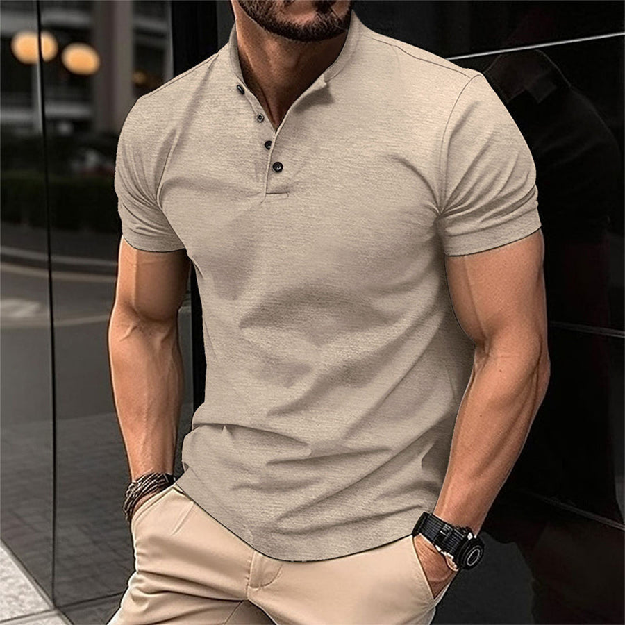 Pierce | Men's Timeless Button-Down Polo Shirt