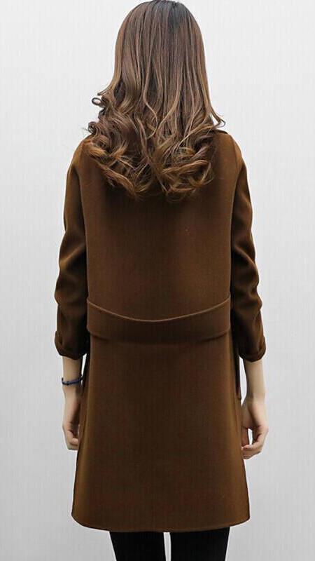 Classic Women's Knee Length Coat