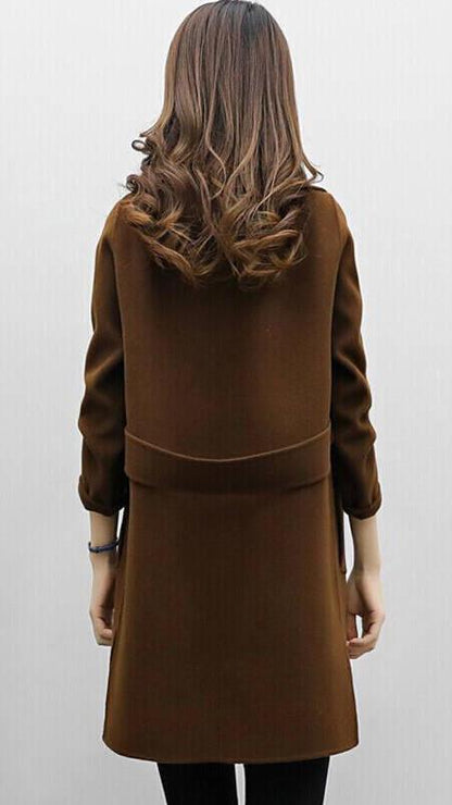 Classic Women's Knee Length Coat