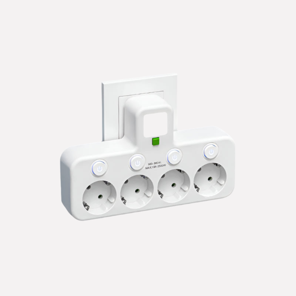 Compact Surge Protector with USB and Type C Ports - Olytrend