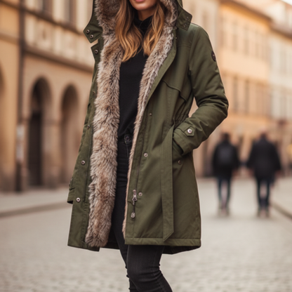 Ladies Warm Waterproof Jacket