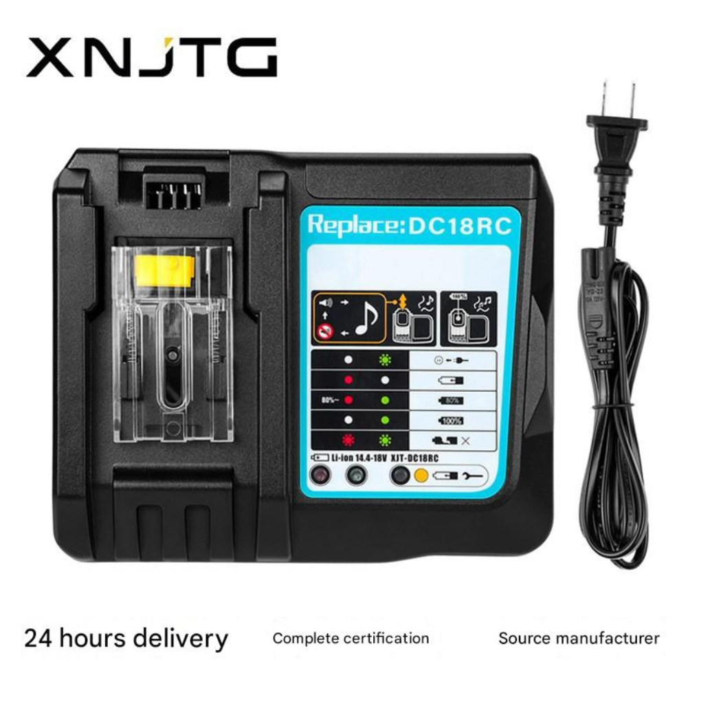 2 Pack 18V 8Ah Battery Replacement Kit with Charger - Olytrend