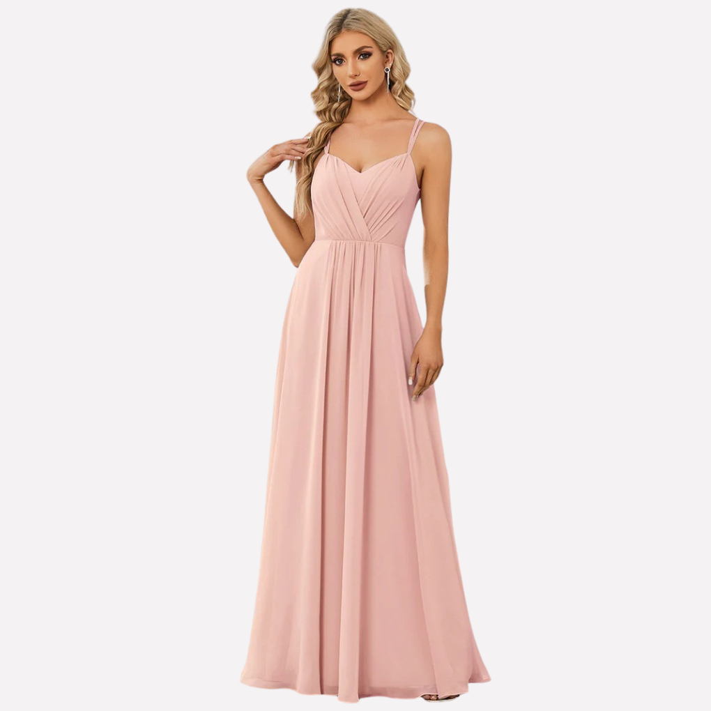 Ladies Summer Strapless Dress - Olytrend