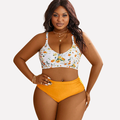 Trendy Poolside Swimwear Bikini Set
