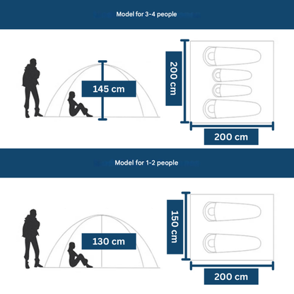 Easy Set Up Portable Camping Tent - Olytrend