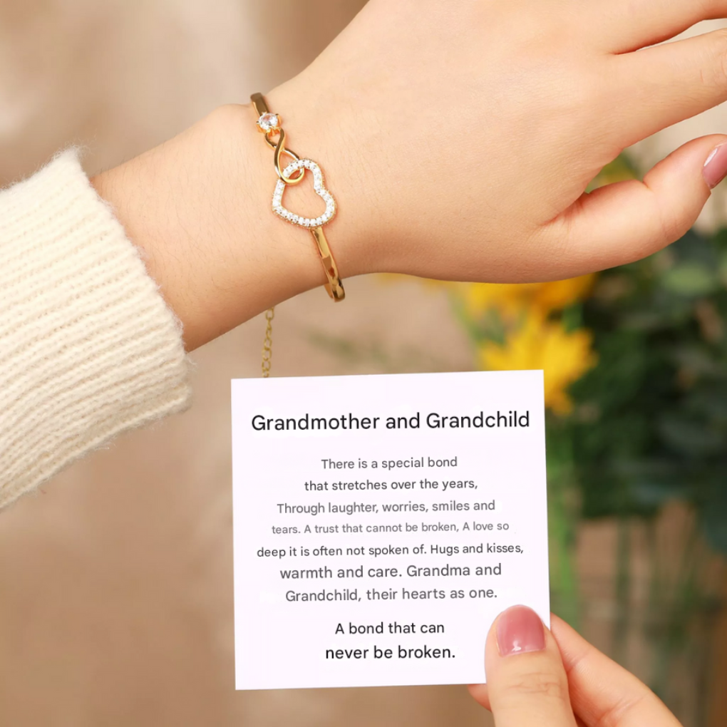 Elegant Endless Love Charm Bracelet