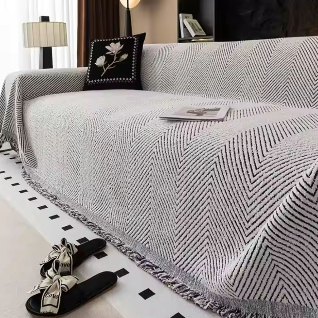 Stylish Reversible Sofa Slipcover
