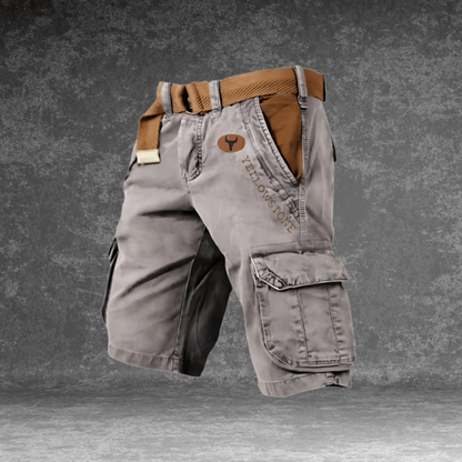 Relaxed Fit Utility Shorts - Olytrend