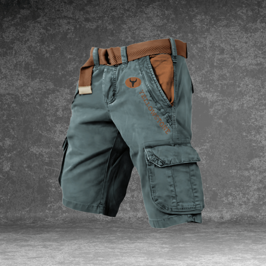 Relaxed Fit Utility Shorts