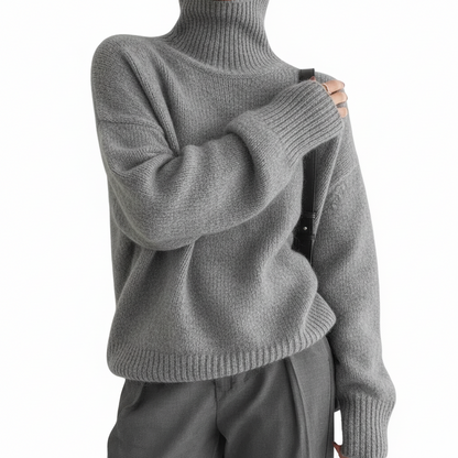Ladies' Crew Neck Winter Sweater