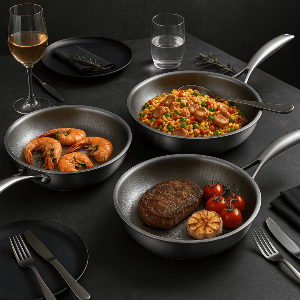 Large Heavy Duty Frying Pan - Olytrend