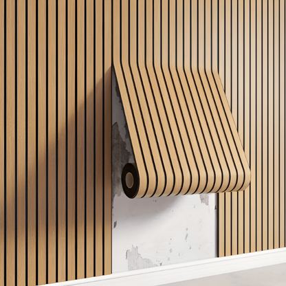 Decorative Stick On Wooden Wall Panels - Olytrend