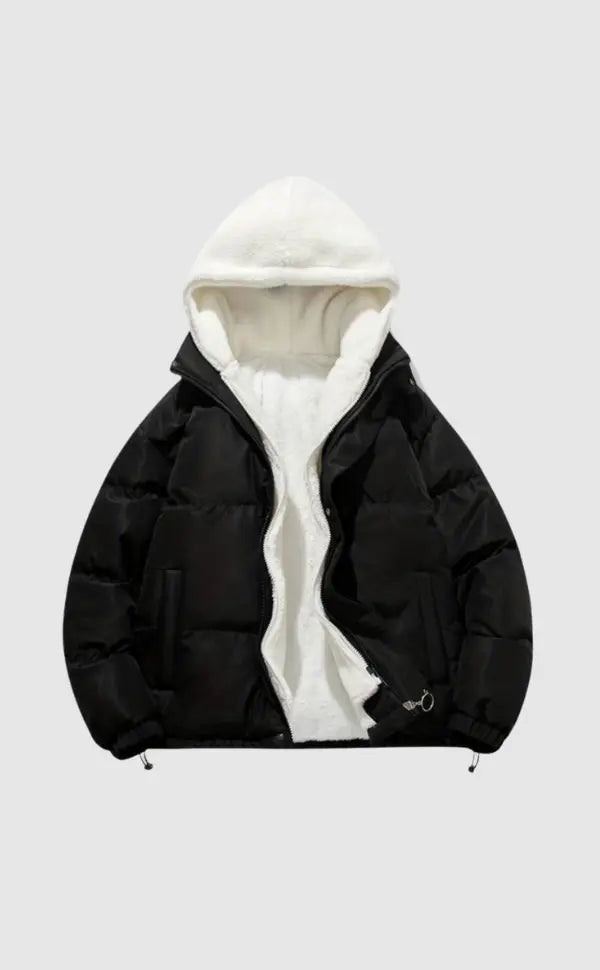 Warm Hooded Streetwear Parka Jacket - Nocini