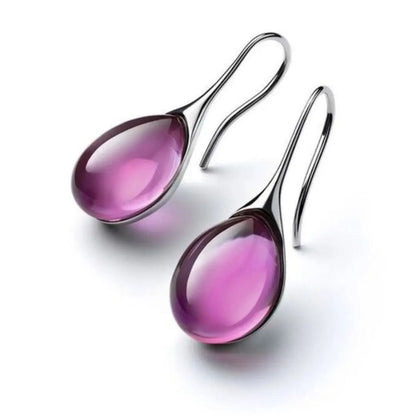 Dainty Drop Crystal Earrings