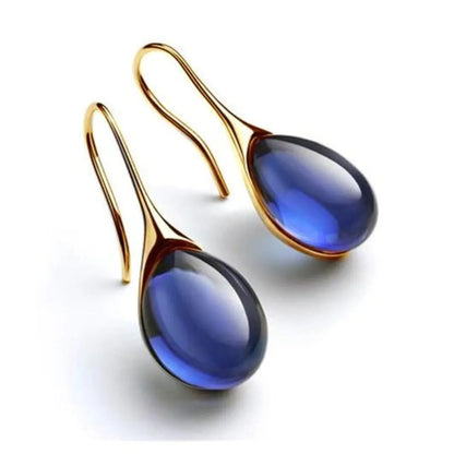 Dainty Drop Crystal Earrings