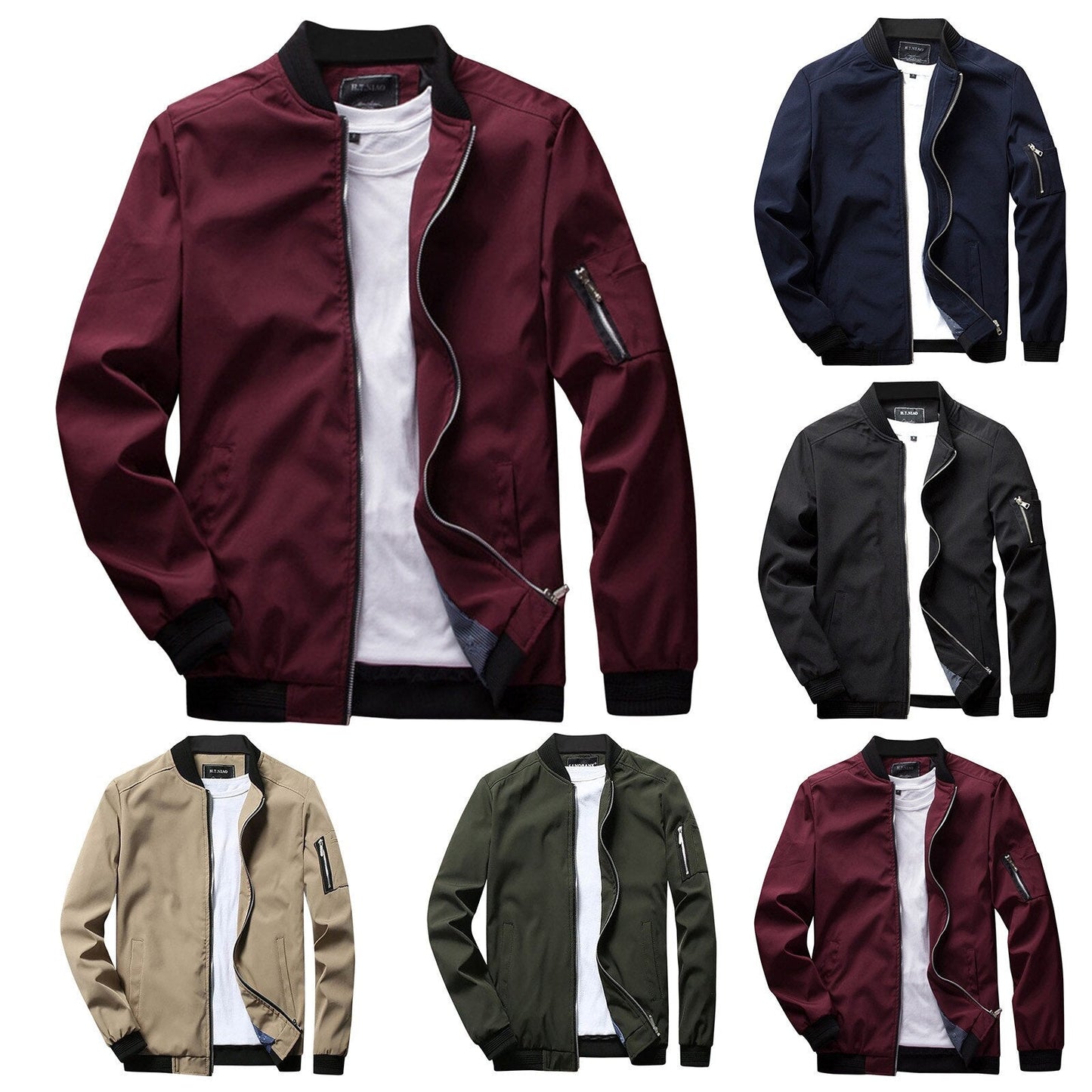 Relaxed Fit Mens Casual Jacket Everyday Wear - Olytrend