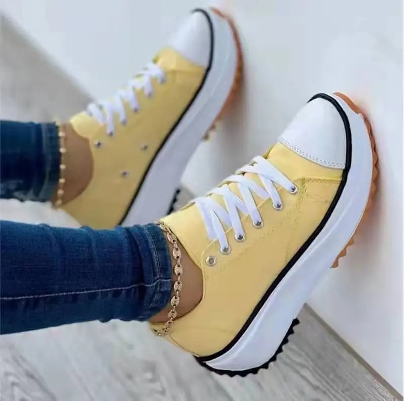 Trendy Women's High Top Sneakers