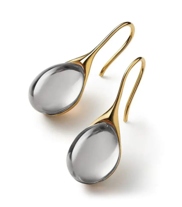 Dainty Drop Crystal Earrings