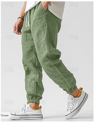 Men's Breathable Casual Linen Trousers