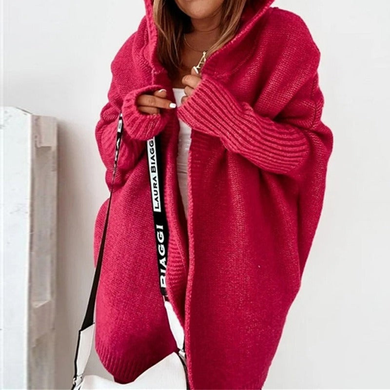 Cozy Hooded Sweater for Daily Use