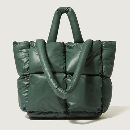Luxurious Quilted Large Padded Tote Bag