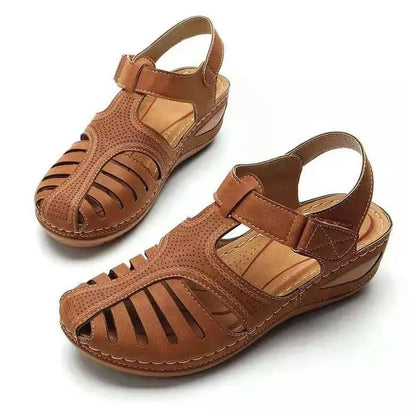 Elegant Wedge Sandals for Women - Soft & Chic Style