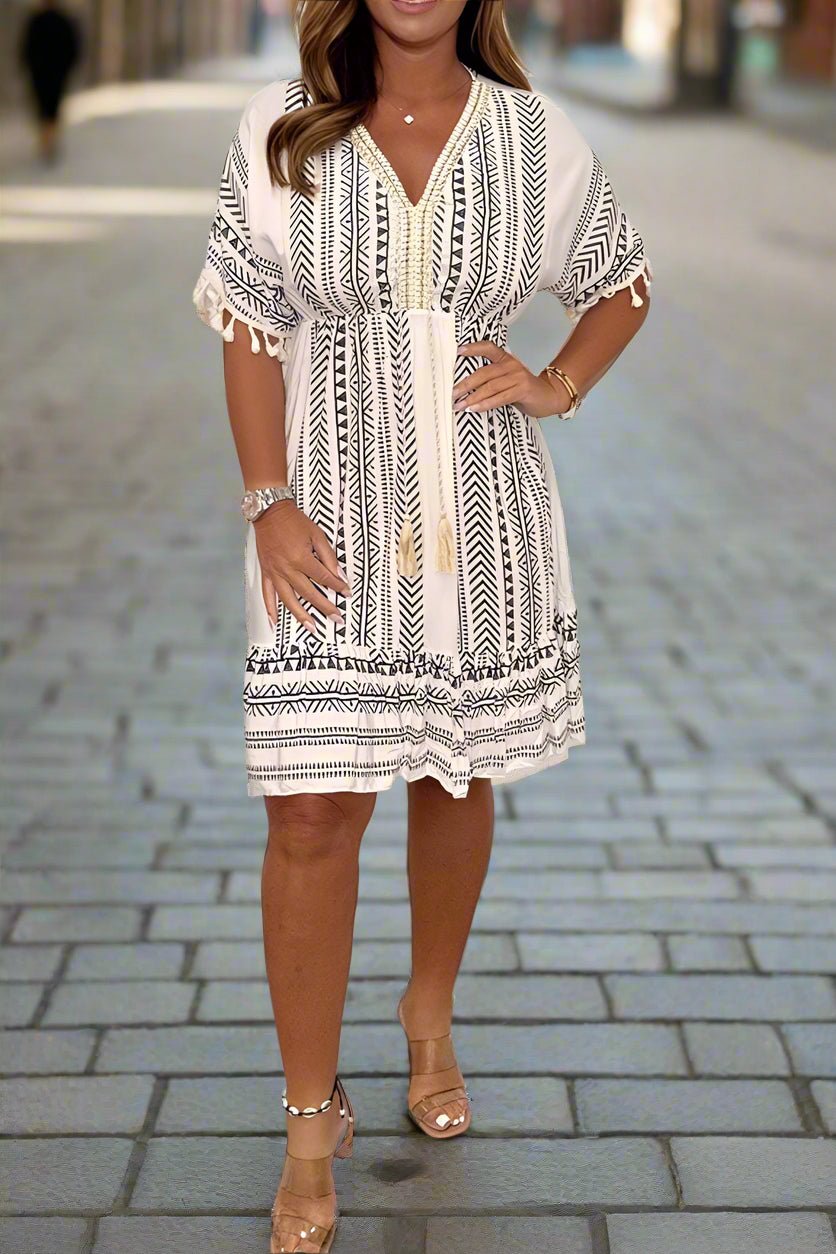 Elegant Floral Dress for Women Everyday Wear - Nocini