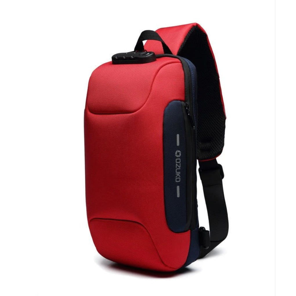 Secure Crossbody Travel Purse with USB Charging Port