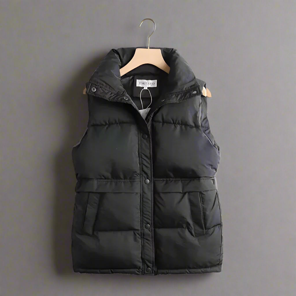 Ladies Water Resistant Gilet Jacket - Olytrend