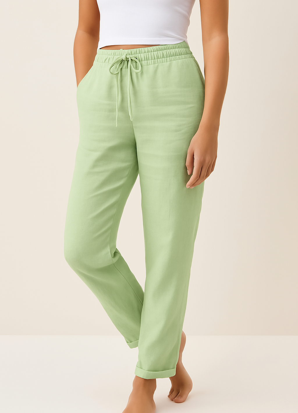 Relaxed Fit Linen Pants for Any Event
