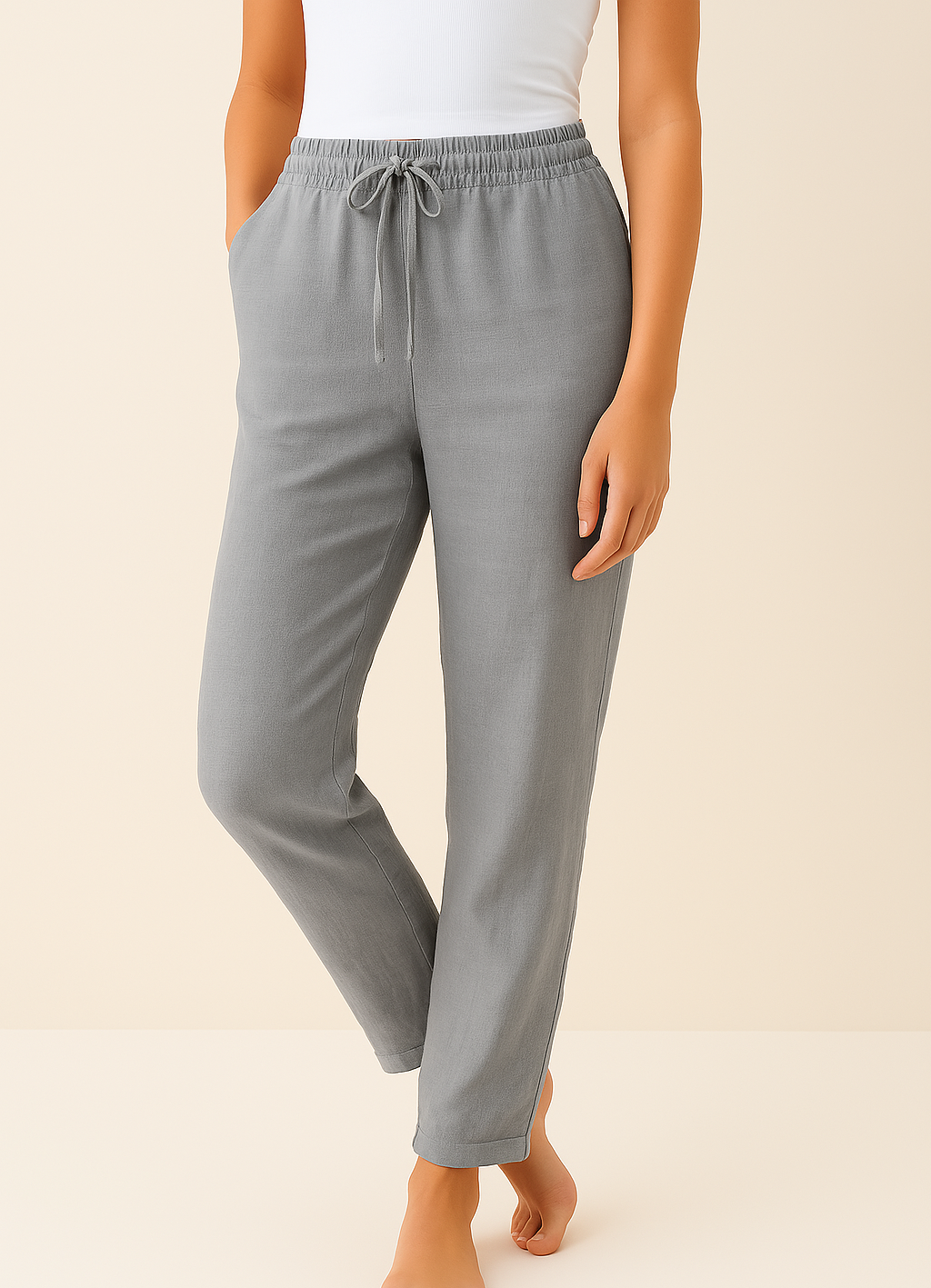 Relaxed Fit Linen Pants for Any Event
