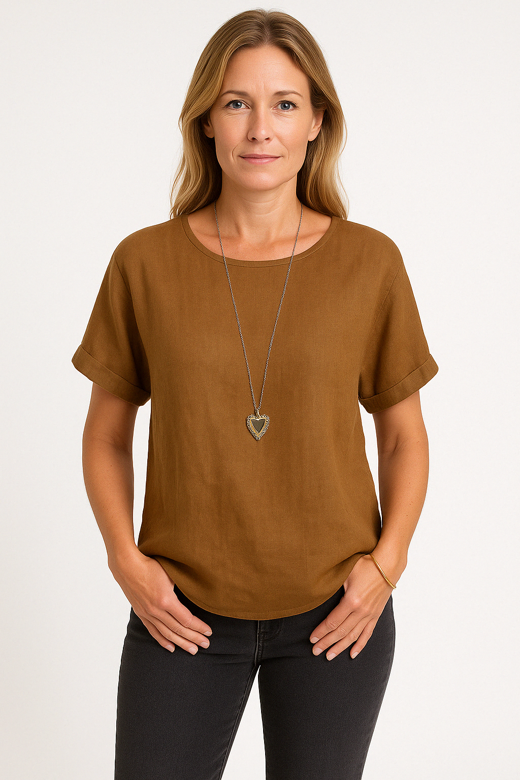 Comfortable Casual Short Sleeve Women's Tee