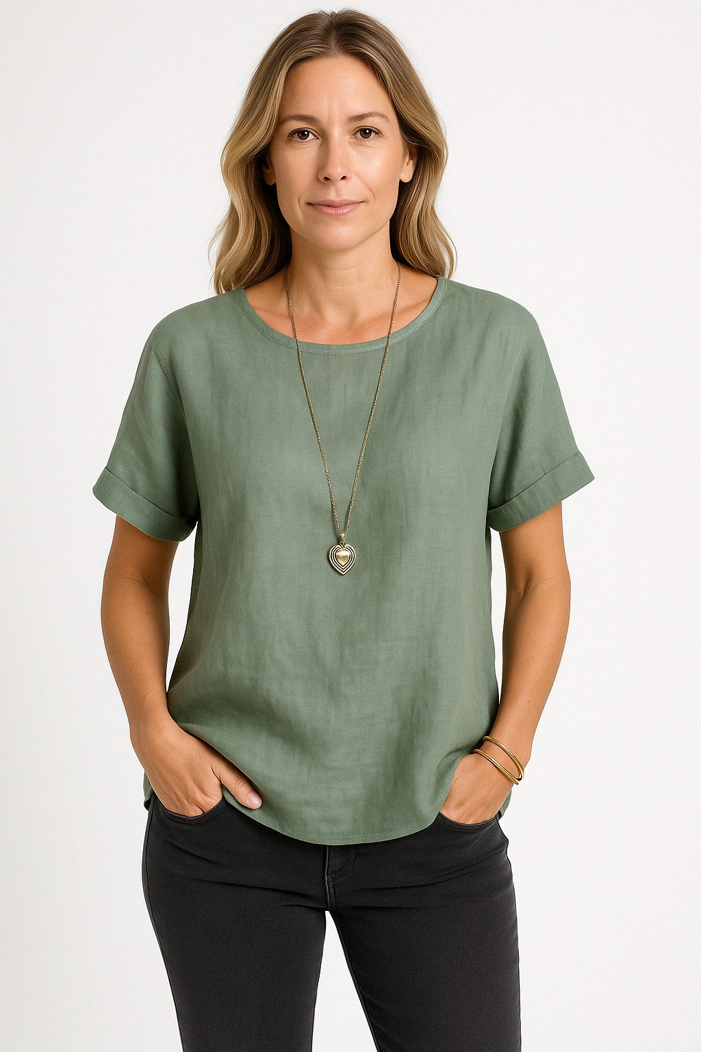 Comfortable Casual Short Sleeve Women's Tee