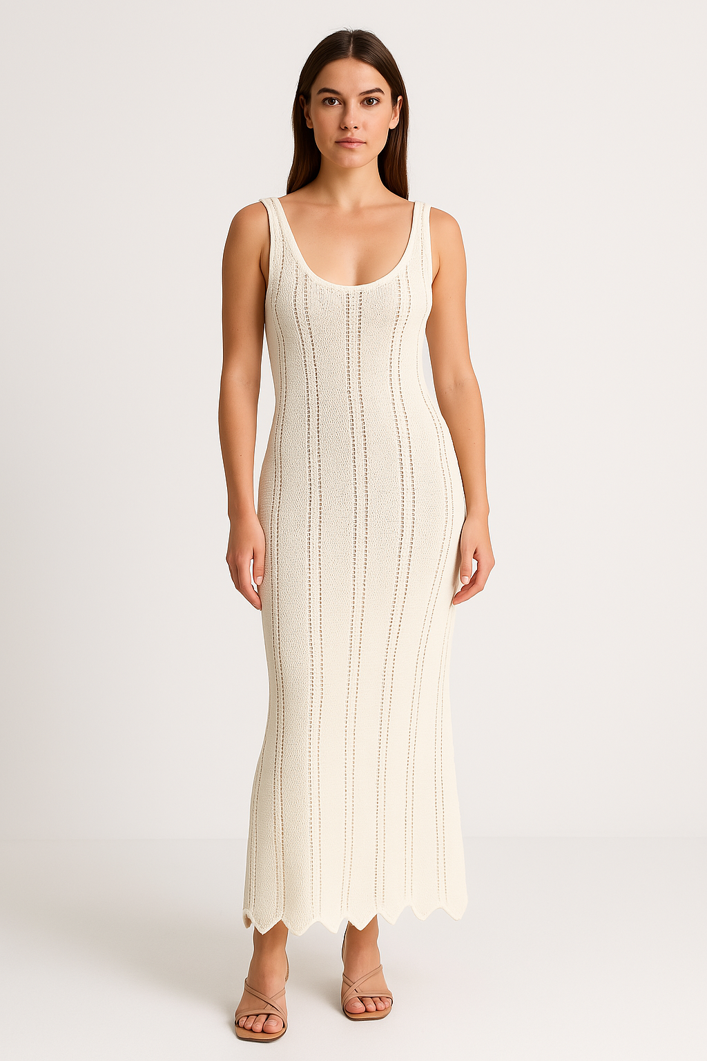 Tight Fit Sleeveless Mini Dress for Women - Nocini