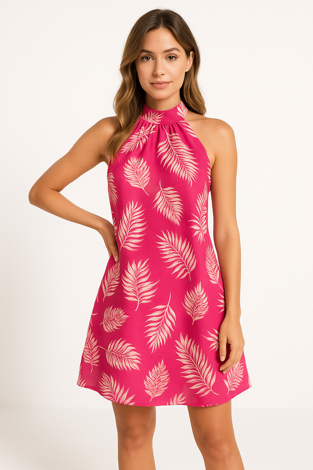 Summer Floral Sleeveless Maxi Dress for Women - Nocini