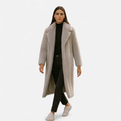 Luxury Ladies Full Length Fur Winter Coat