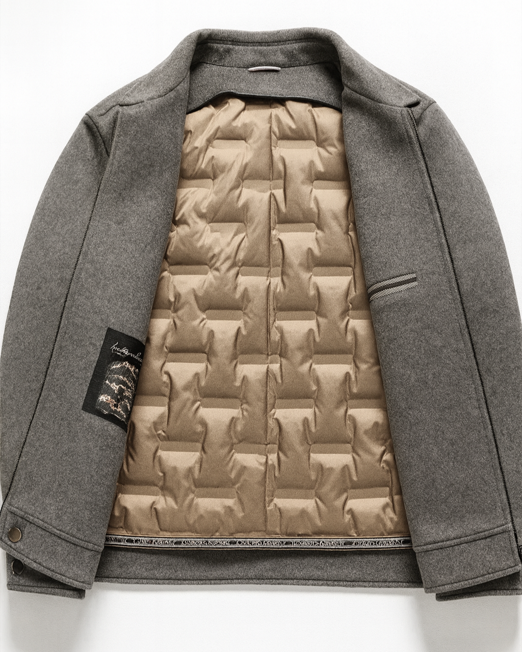 Classic Textured Wool Coat